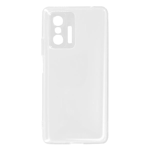 Avizar Coque Xiaomi 11T et 11T Pro Silicone Souple Ultra-Fin 0.3mm - Transparent