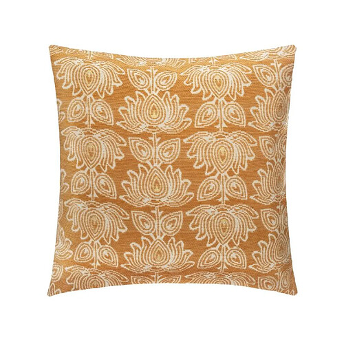 But Housse de coussin 40x40 cm FLEUR Ocre