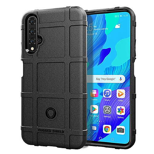 Wewoo Coque Pour Huawei Nova 5T Pro TPU antichoc à couverture complète noir