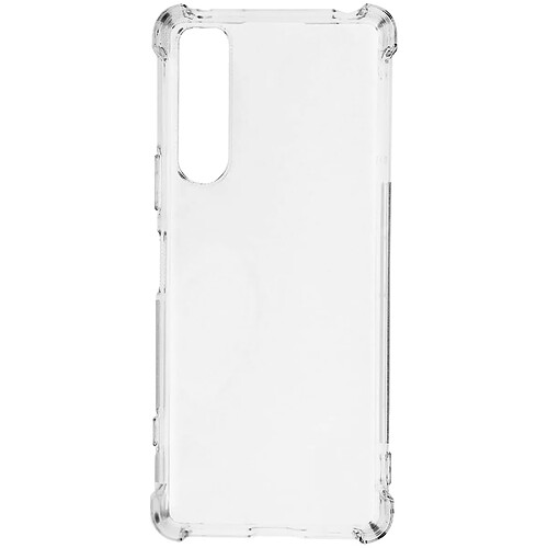 Avizar Coque pour Sony Xperia 5 IV Silicone Coins Renforcés Antichoc Transparent