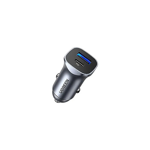 Ugreen - Car Charger (30780) - 2xUSB-A, 24W, 4.8A - Space Gray