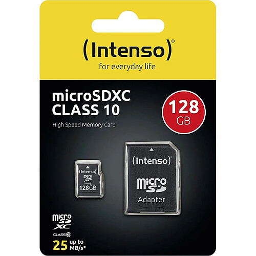 Intenso - carte mémoire microsdxc - 128 go