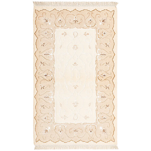 Vidal Tapis de laine 152x91 beige Darya