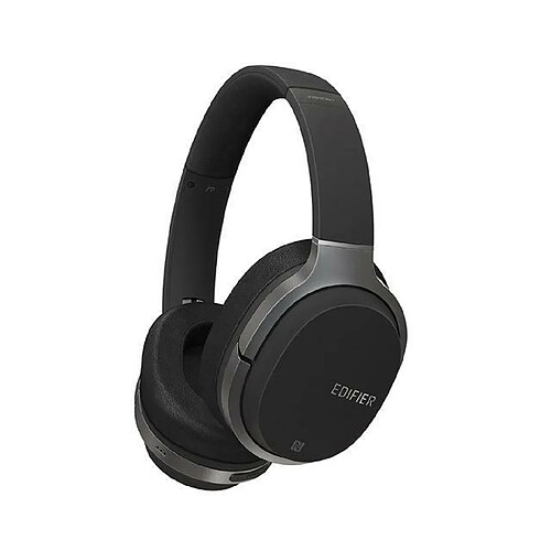 Justgreenbox Casque sans fil à isolation phonique HIFI avec prise en charge du micro NFC AUX, Noir