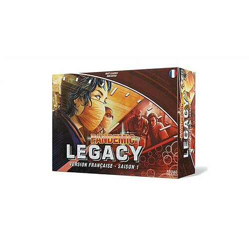 Jeu de société Asmodée Pandemic Legacy Saison 1 Rouge