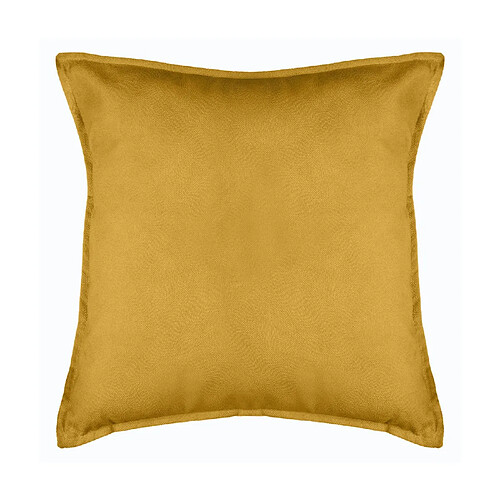 Atmosphera, Createur D'Interieur Coussin design Lilou - Ocre - 45 x 45 cm