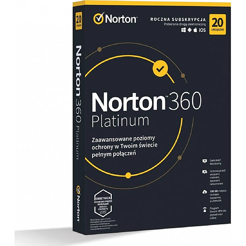 Norton 360 Platinum 20 appareils 12 mois (21427517)