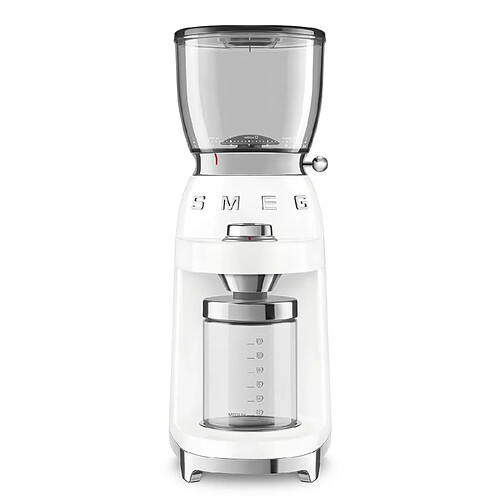 Moulin à café 350g 150w blanc - cgf01wheu - SMEG