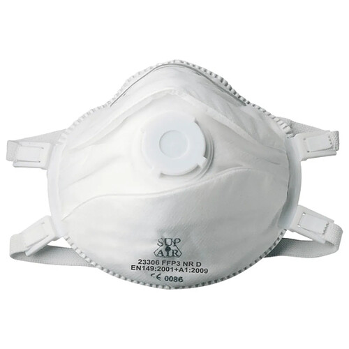 Demimasques coques Coverguard avec valve