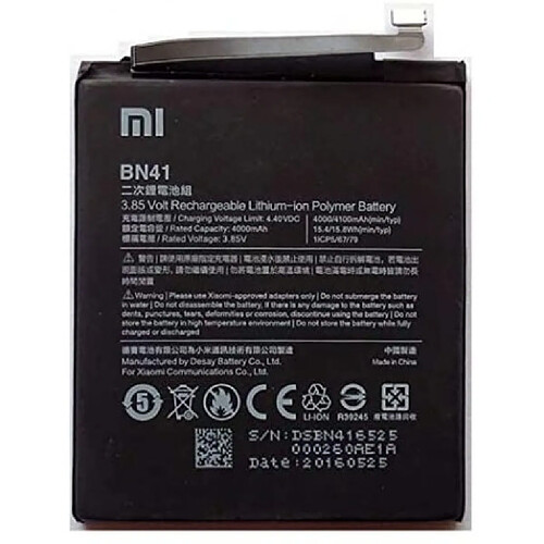 BATTERIE ORIGINALE -- OFFICIEL XIAOMI REDMI NOTE 4X - BN41