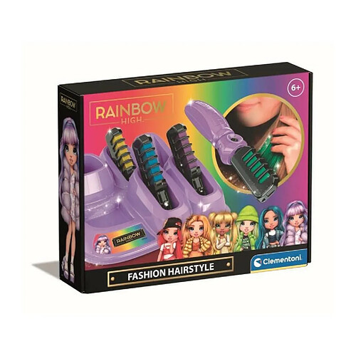 Clementoni - Hair chalks Rainbow High - 18709