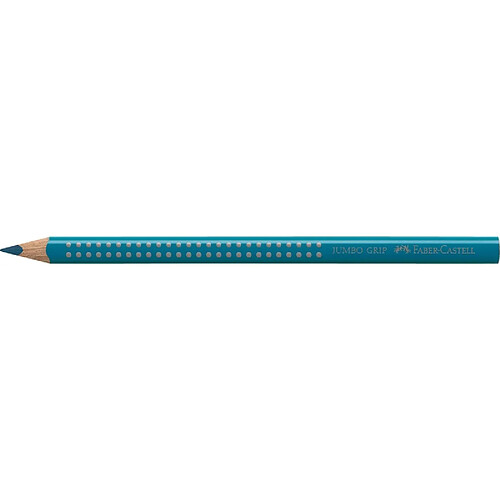 FABER-CASTELL Crayon de couleur JUMBO GRIP, turquoise cobalt ()