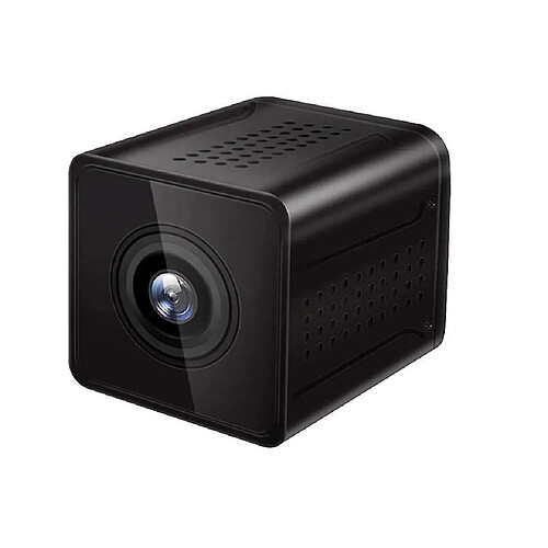 Chrono HD 1080P sans Fil WiFi Mini Caméra Vision Nocturne Sécurité Vidéo Surveillance À Distance Moniteur Détection De Mouvement Micro Caméscope -128 GO(Noir)