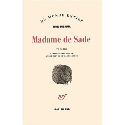 Madame de Sade · Occasion