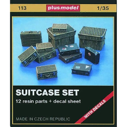 Koffer Set - 1:35e - Plus model