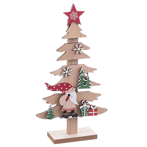 BigBuy Home Sapin de Noël Multicouleur 14,5 X 5 X 26 CM