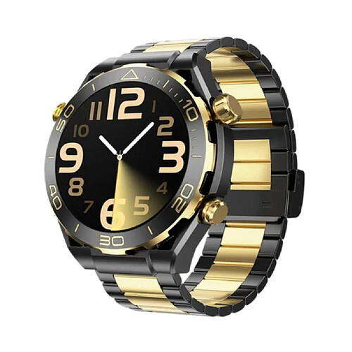 Yonis Montre Connectée Écran Couleur Bluetooth Appels Santé Gold