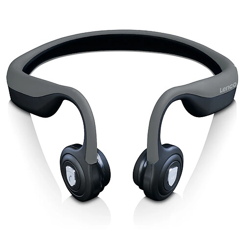 Lenco Casque Bluetooth® à conduction osseuse HBC-200GY Noir-Gris