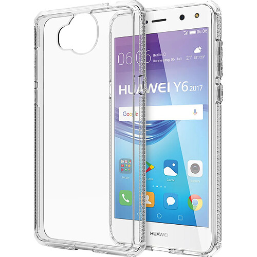 BIGBEN Coque Hybrid pour Huawei Y6 2017 - Transparent