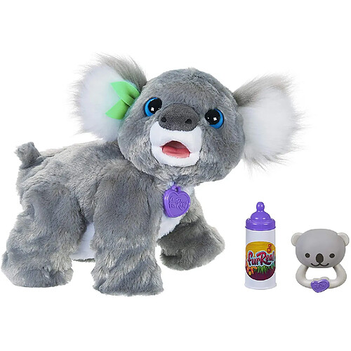 Hasbro Peluche Interactive Kristy Le Koala gris