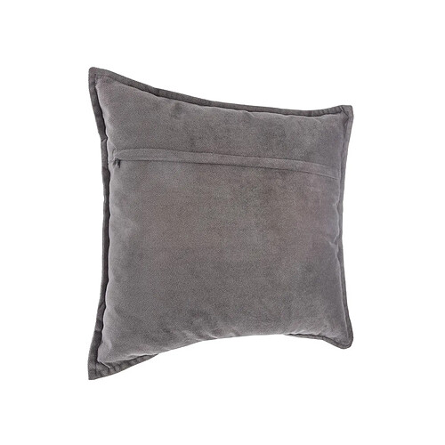 Atmosphera, Createur D'Interieur Coussin Lilou 45 x 45 cm - Gris foncé - Atmosphera