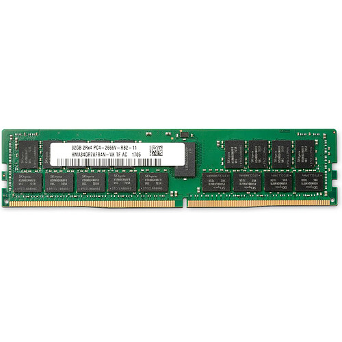 HP 32Go DDR4-2666 1x32Go ECC RegRAM HP 32Go DDR4-2666 1x32Go ECC RegRAM