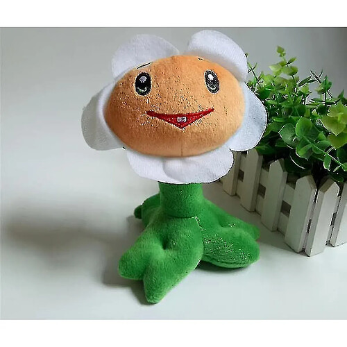 Universal Plantes vs zombies, 2 Dragon Fruit Games Games Doll pour jouet vert / blanc