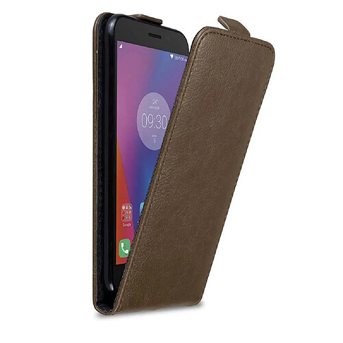 Cadorabo Coque Lenovo K6 / K6 POWER Etui en Marron