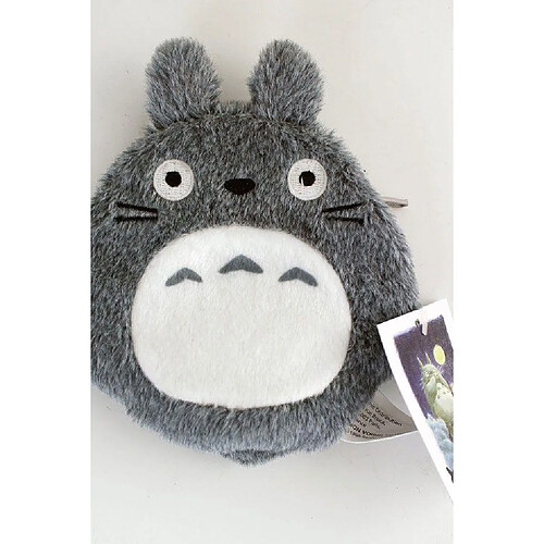 Gamesland STUDIO GHIBLI - Porte-Monnaie Peluche Totoro Gris - 12 cm