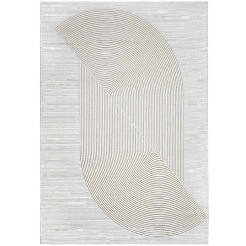 ICONIK INTERIOR Grand Tapis Design Contemporain et Moderne - Beige (290x200 cm) - Buka Beige