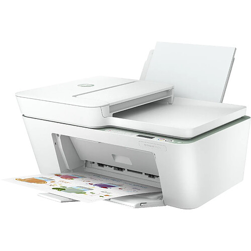 Hewlett Packard HP DeskJet Imprimante Tout-en-un HP 4122e, Couleur, Imprimante pour Domicile, Impression, copie, numérisation, envoi de télécopie mobile, Sans fil; HP+; Éligibilité HP Instant Ink; Imprimer depuis un téléphone ou une tablette; Numériser vers PDF