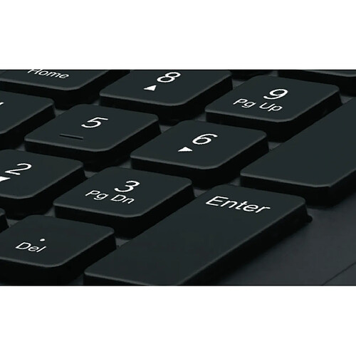 Logitech Corded K280e Clavier USB nordique