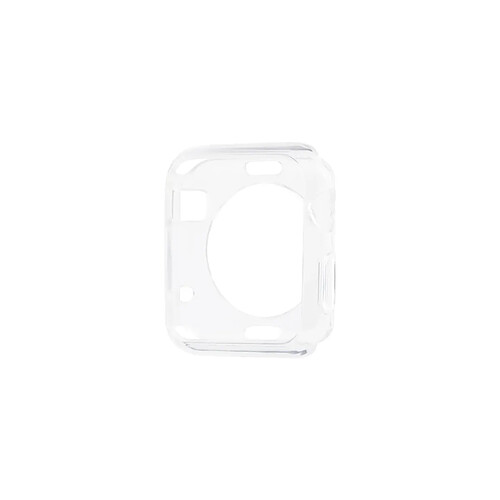 Eko Coque de Protection pour Apple Watch 42mm Souple et Ultra-fine en TPU Blanc