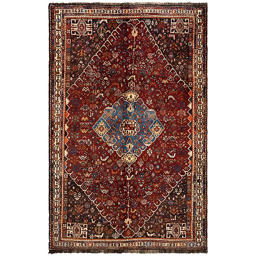 Vidal Tapis de laine 256x164 rouge Ghashghai