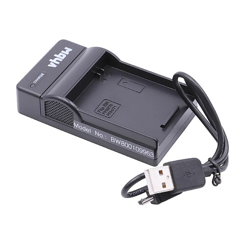 vhbw chargeur Micro USB avec câble pour camera Sony DCR-IP45, DCR-IP45E, DCR-IP5, DCR-IP55, DCR-IP55E, DCR-IP5E, DCR-IP7, DCR-IP7BT, DCR-IP7E.