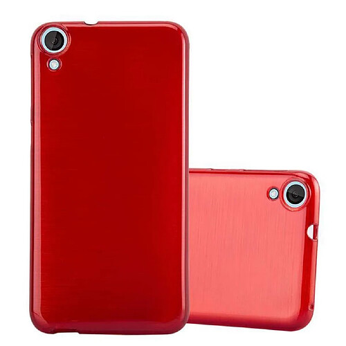 Cadorabo Coque HTC Desire 820 Etui en Rouge