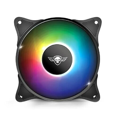 Spirit of Gamer Ventilateur de boitier AirForce Central RGB - 12cm (Noir)