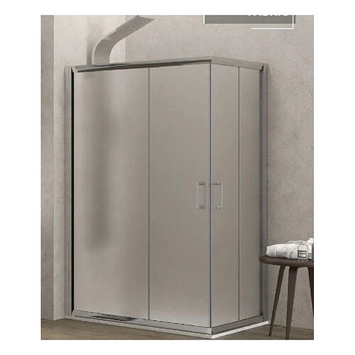 Karag Parois de douche opaques NEW FLORA 100 H. 180 cm