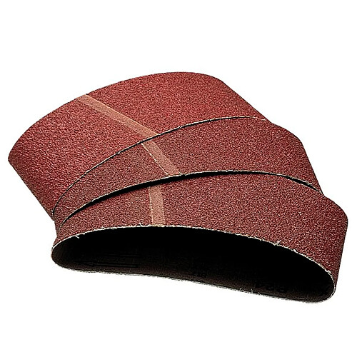 Wolfcraft 9 bandes abrasives 76x457 ass