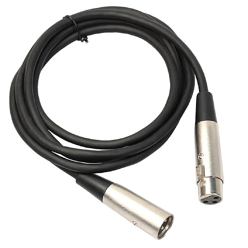 3Pin Jack XLR Câble Mâle M / F Mâle Audio Pour Microphone Mixer 10m