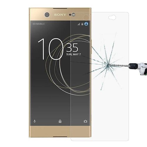 Wewoo Verre trempé pour Sony Xperia XA1 Ultra 0.26mm 9 H Dureté de Surface Anti-Explosion Non-plein Écran Film