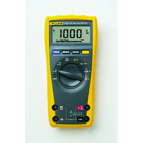 multimètre numérique - 6000 points trms - fluke fluke175f