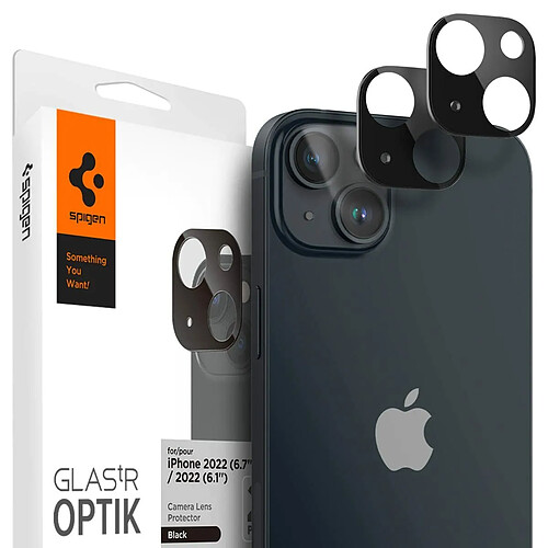 Spigen Sgp Spigen Optik.Tr Camera iPhone 14/14 Plus Lens 2szt./2pcs czarny/black AGL05274