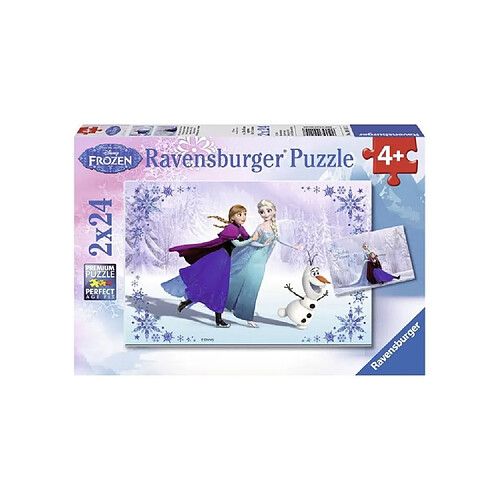 Ravensburger Puzzle 2x24p Soeurs pour toujours