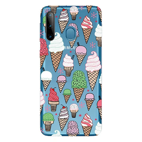 Coque en TPU impression de motif imd clair crème glacée pour votre Samsung Galaxy A11/M11