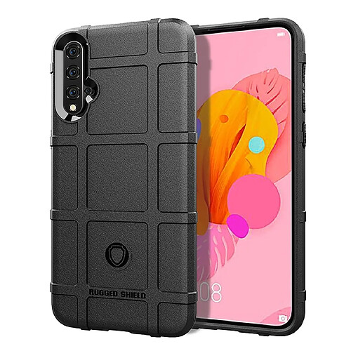 Wewoo Coque Étui de protection en silicone antichoc robuste pour Huawei Nova 5 noir