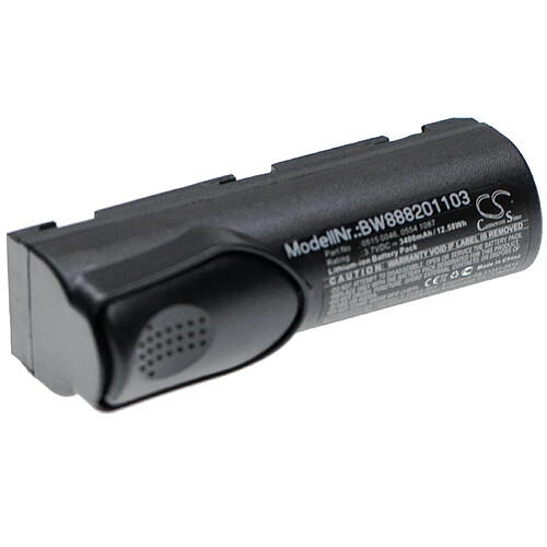 vhbw Batterie compatible avec Testo 310, 320, 327, 330, 350, 870, 870-1 télémètre laser outil de mesure (3400mAh 3,7V Li-Ion)