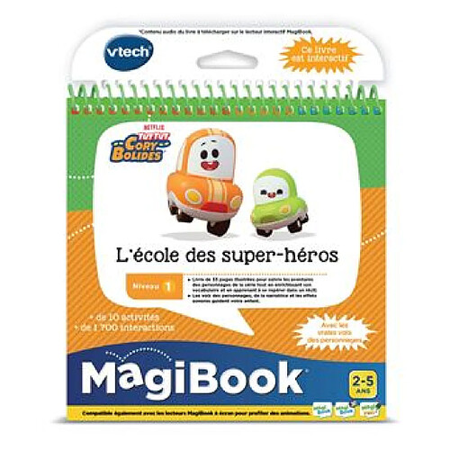 L école des super héros Vtech Baby MagiBook Tut tut Cory Bolides