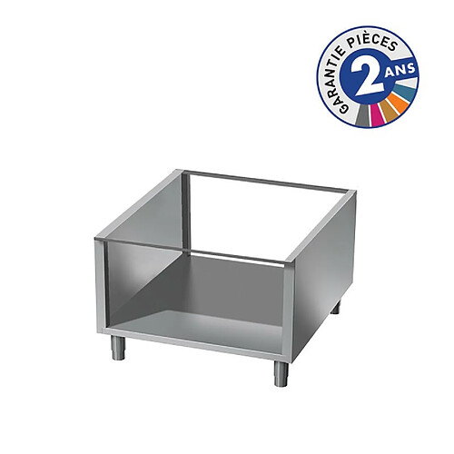 Soubassement Baie Libre inox - L 1350 - Gamme 1100 - Baron