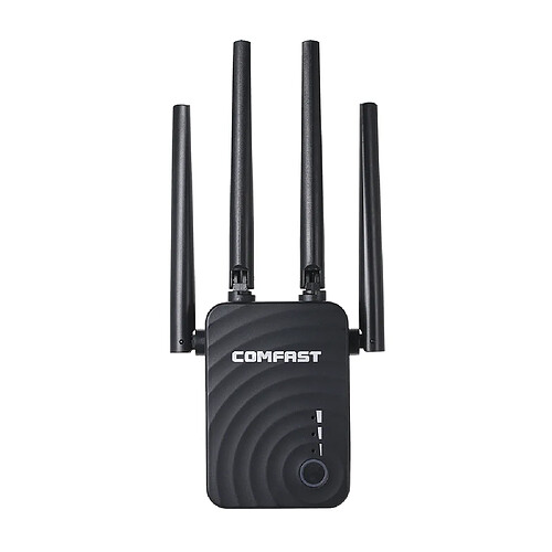 COMFAST Répéteur WiFi Sans fil Routeur 1200Mbps sans fil Mode AP Extendeur WiFi Répéteur sans fil 2.4G et 5.8G1079